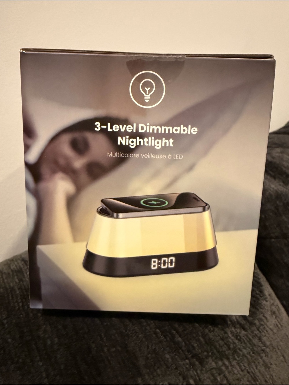 Dimmable Nightlight Alarm Clock
